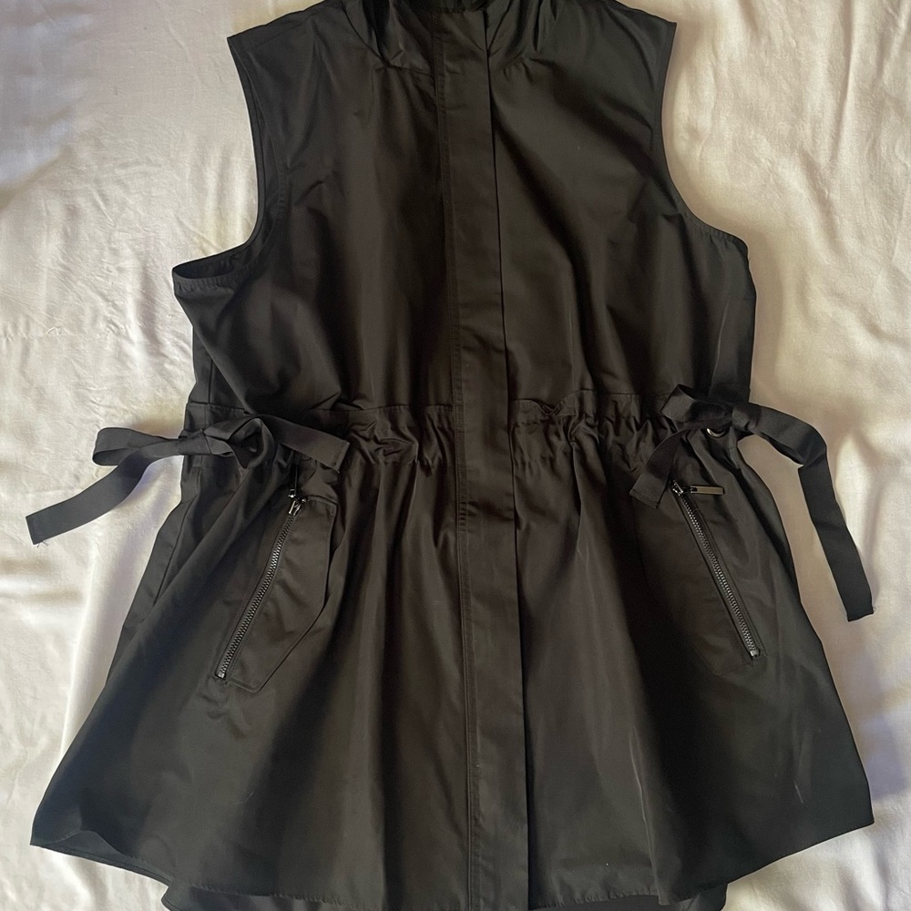 Simply Vera Vera Wang Black Vest Jacket